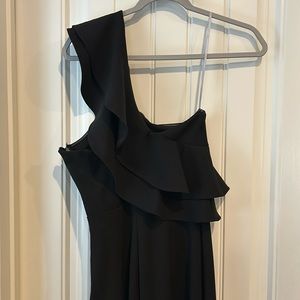 Black, formal dress